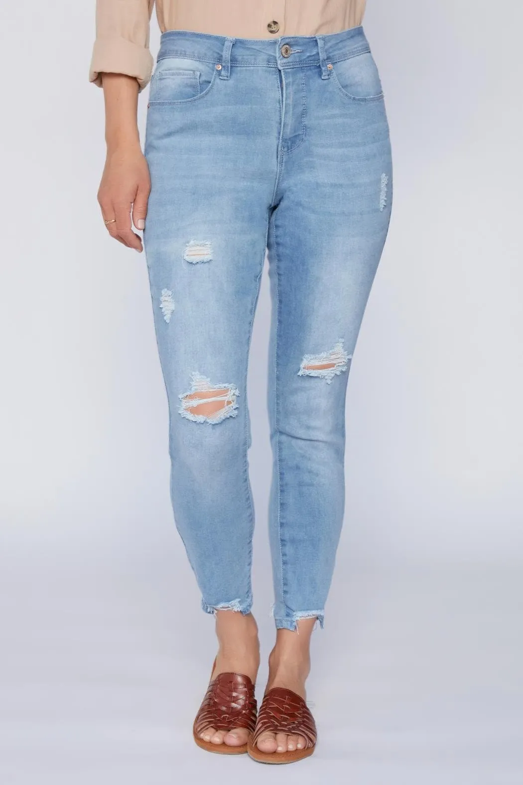 Women's Sustainable Tummy Control Skinny Jeans